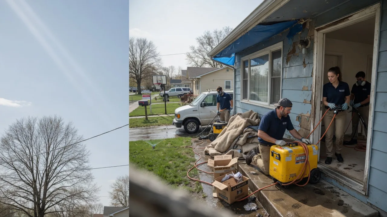 Basement Flood Cleanup in Rowe, NM near me